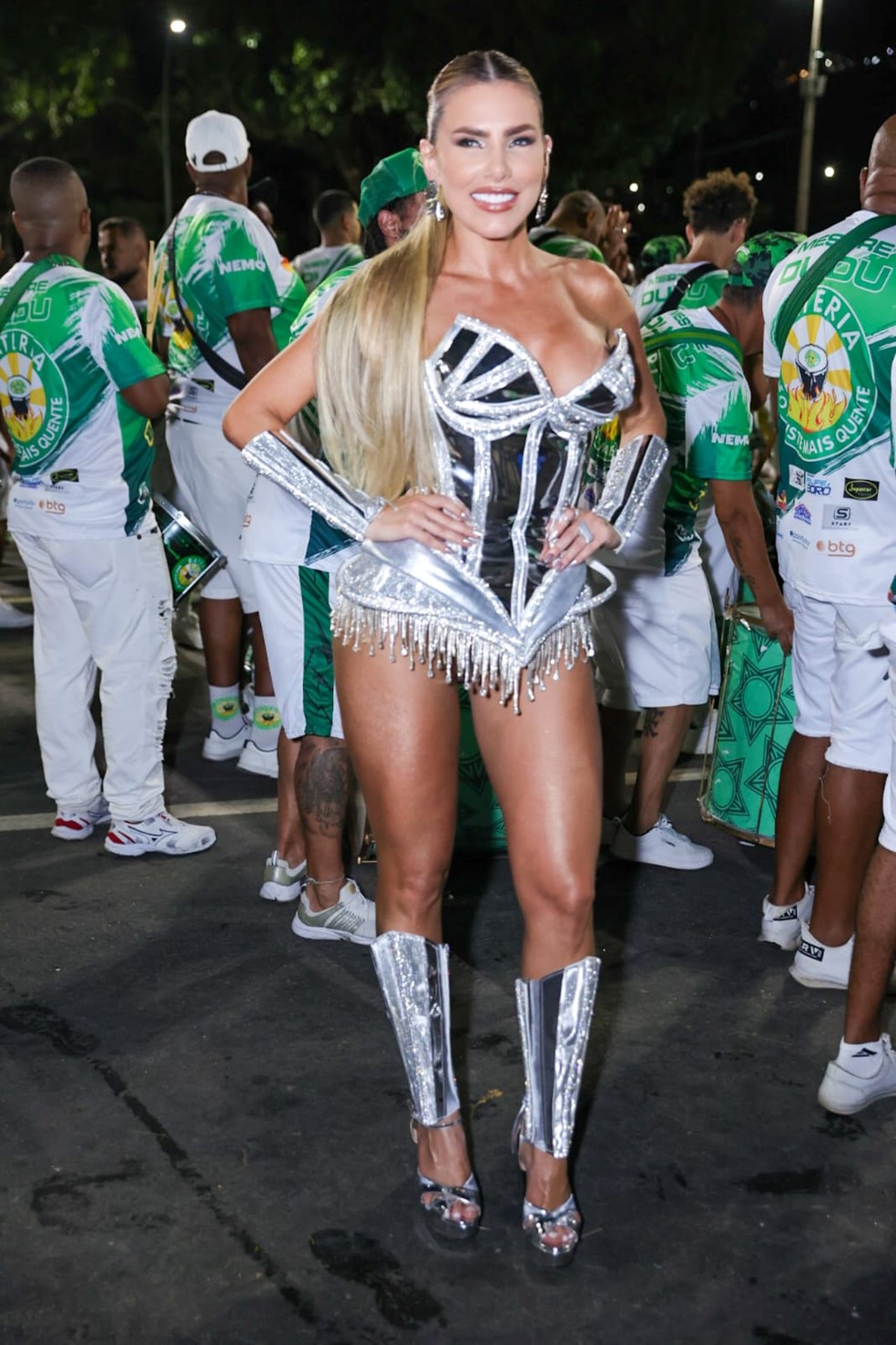 Erika Schneider, musa da Mocidade — Foto: Divulgação
