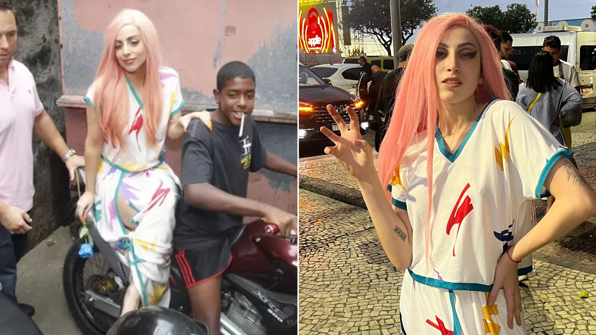 Fã paulista de Lady Gaga reproduz look usado pela cantora na primeira visita dela ao Brasil em 1992