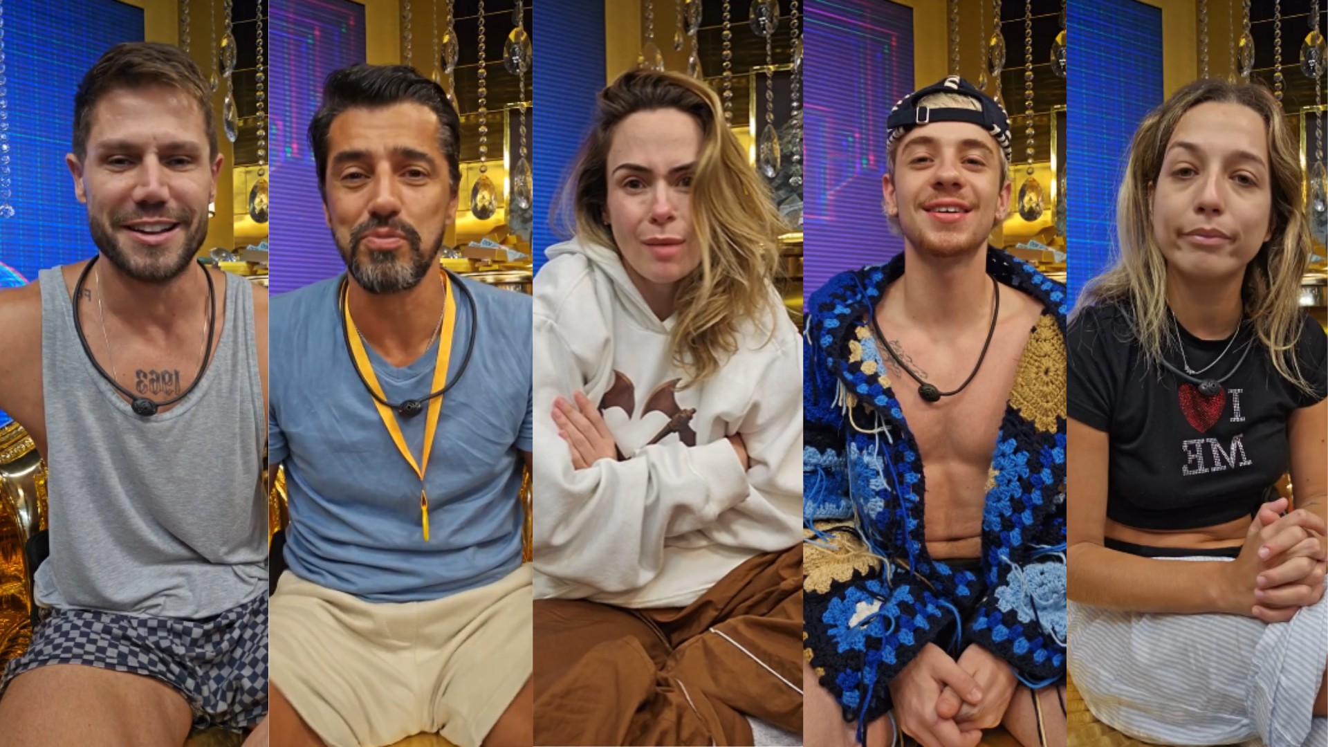 Raio-X do BBB 26: participantes repercutem a casa no Tá Com Nada e analisam o jogo dos adversários