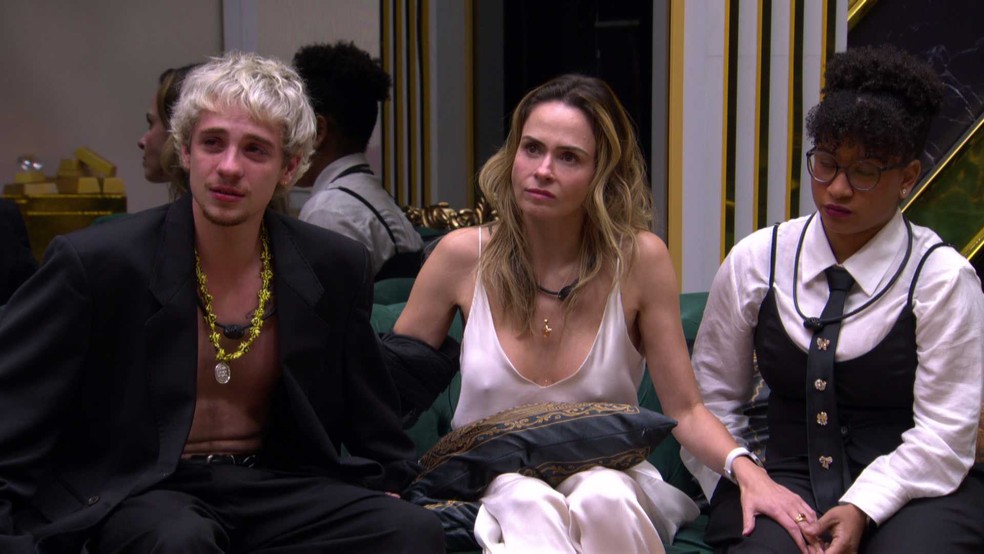 Juliano Floss, Ana Paula Renault e Milena disputaram a Final  — Foto: GLOBO