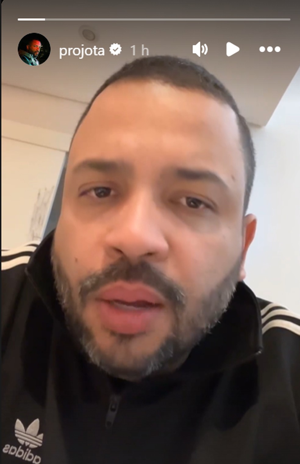 Projota — Foto: Reprodução/Instagram