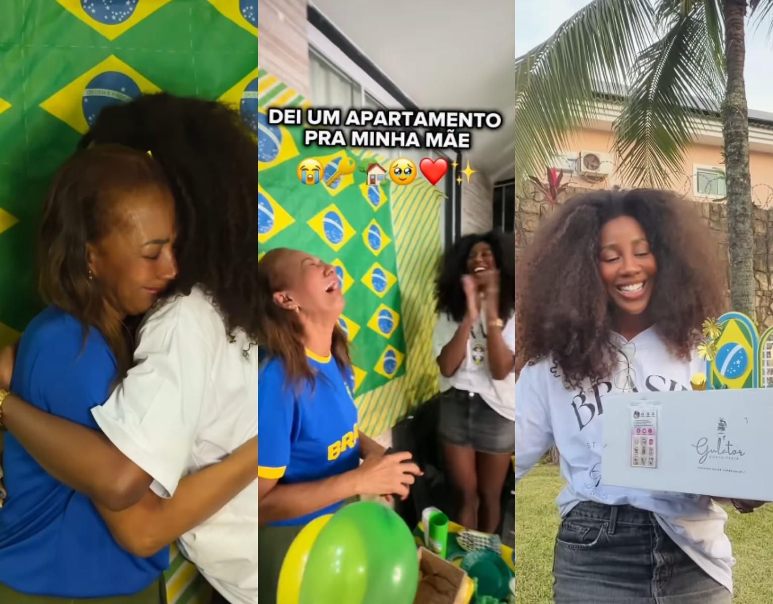 Camilla de Lucas, do BBB 21, dá apartamento de presente para a mãe: 'Riscando a lista de sonhos'