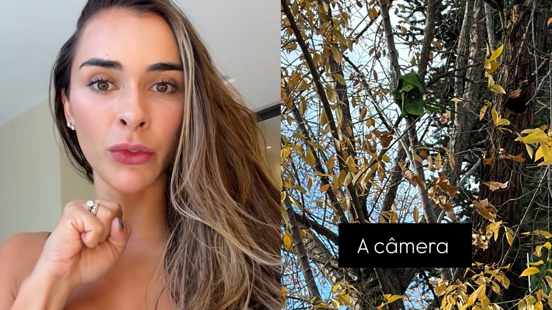 Tainá revela choque ao descobrir câmera escondida voltada para mansão que tem com Éder Militão