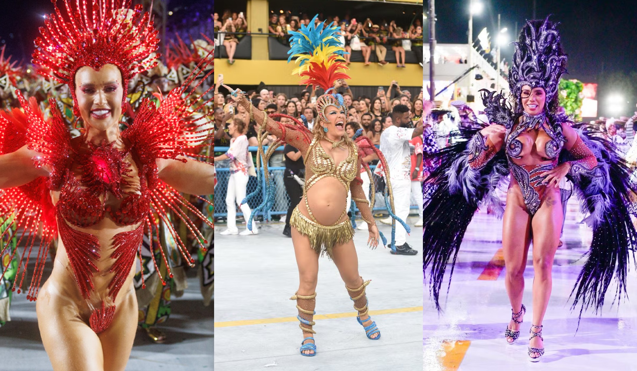 Costelas fraturadas, absorvente nos pés, sandália com solado de pneu: veja 7 fatos excêntricos no Carnaval