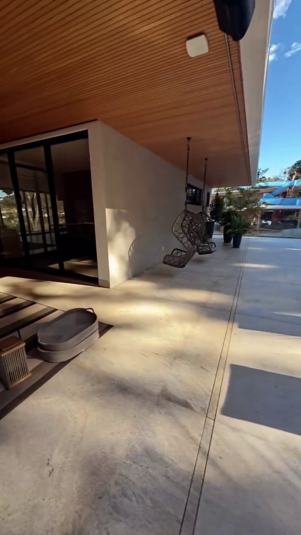 Área gourmet da casa de Zé Felipe — Foto: Instagram