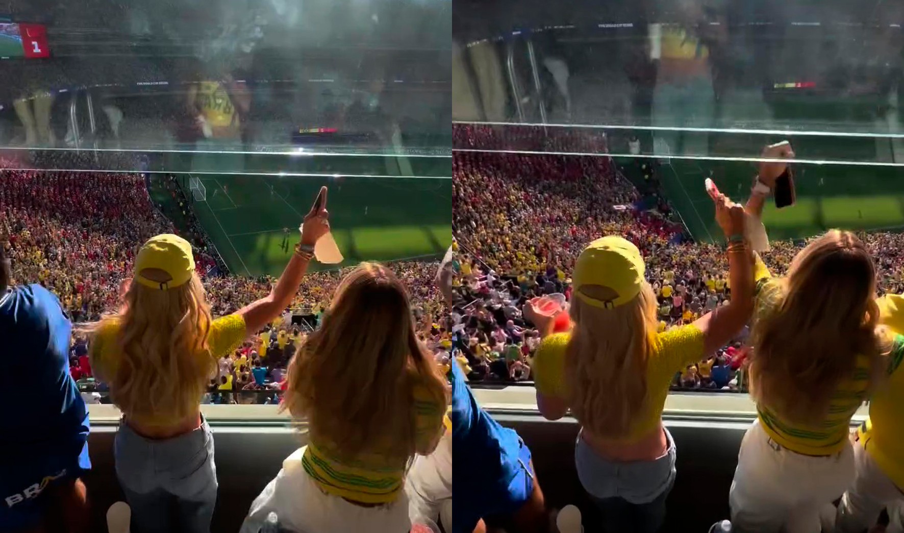 Virginia Fonseca celebra gol de Vini Jr., o primeiro da seleção na Copa do Mundo; vídeo