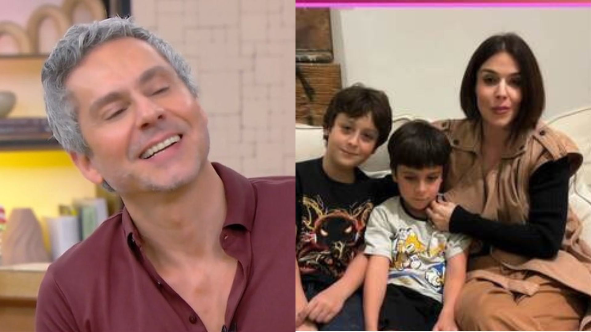 Alexandre Nero se diverte com planos do filho para suas férias: '48 panquecas e TV o dia inteiro'