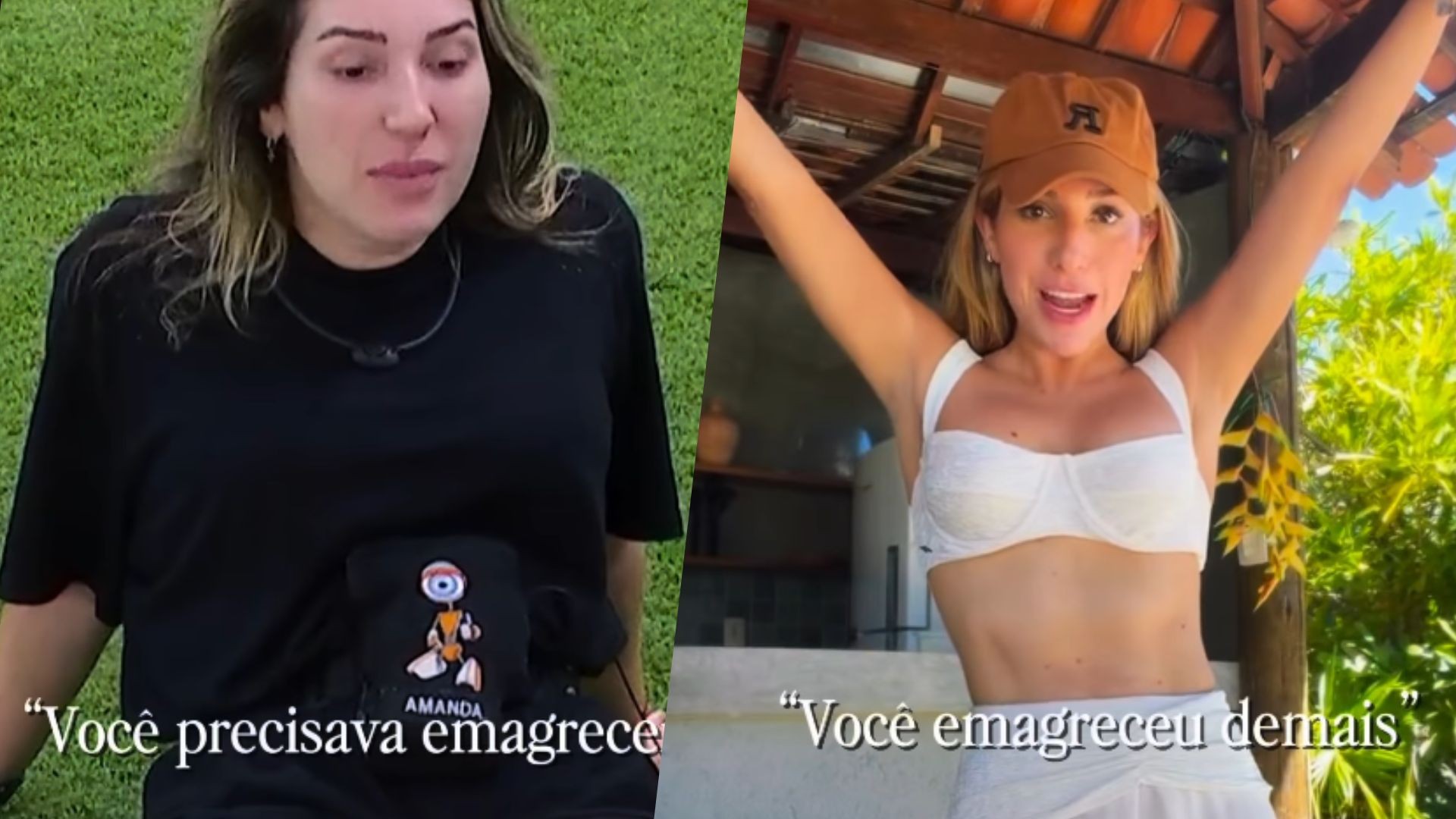 Amanda Meirelles questiona críticas: 'Insatisfação de alguém não é responsabilidade sua'