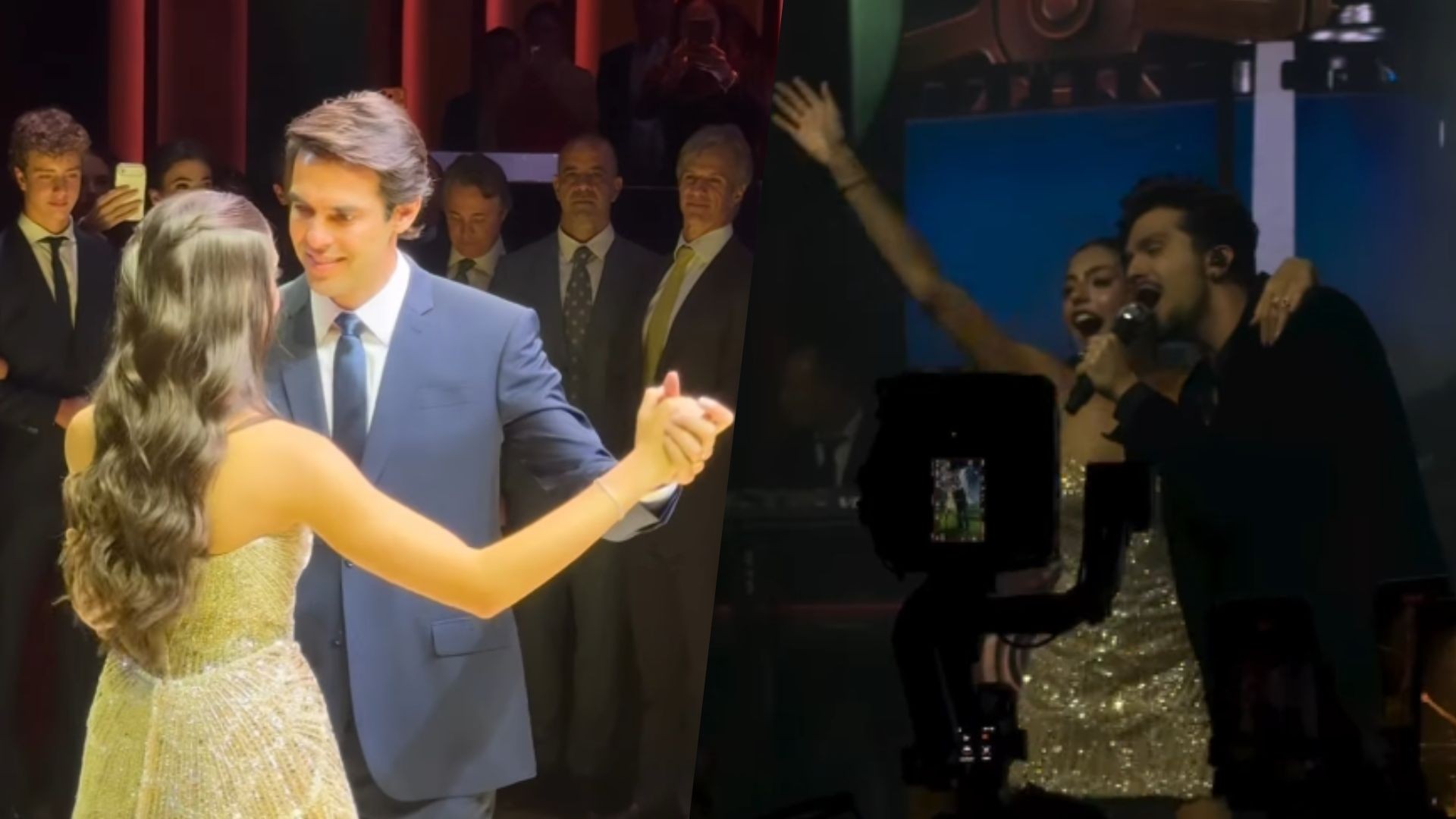 Filha de Kaká celebra 15 anos com show de Luan Santana e valsa com ex-jogador em festa luxuosa