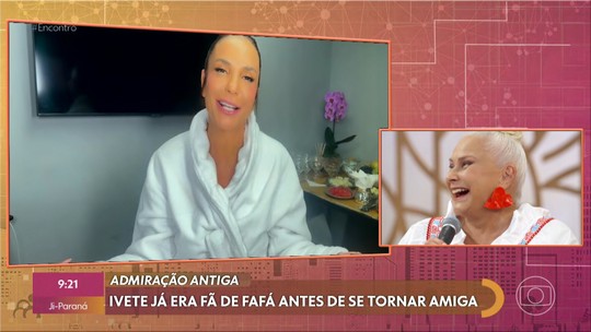 Fafá de Belém fala da ligação com Ivete Sangalo e da amizade por internet com Luísa Sonza: 'Eu gosto de gente' - Programa: Encontro com Patrícia Poeta 