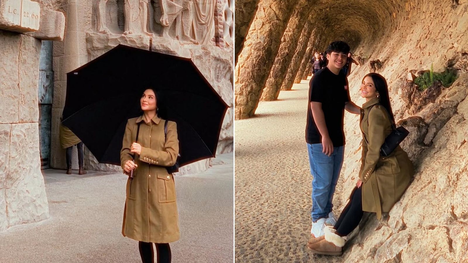 Mileide Mihaile abre álbum de fotos com o filho em Barcelona