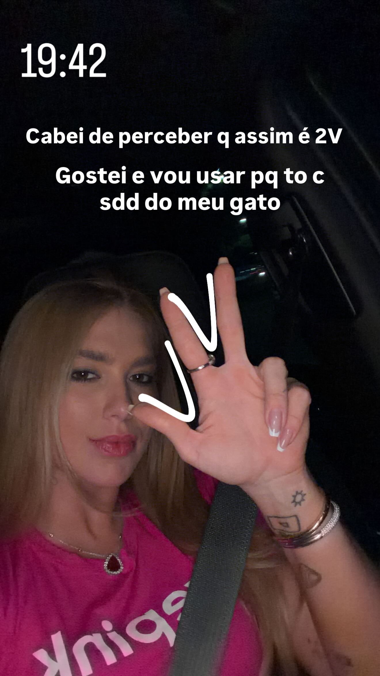 Virginia declara estar com saudades de Vini Jr.