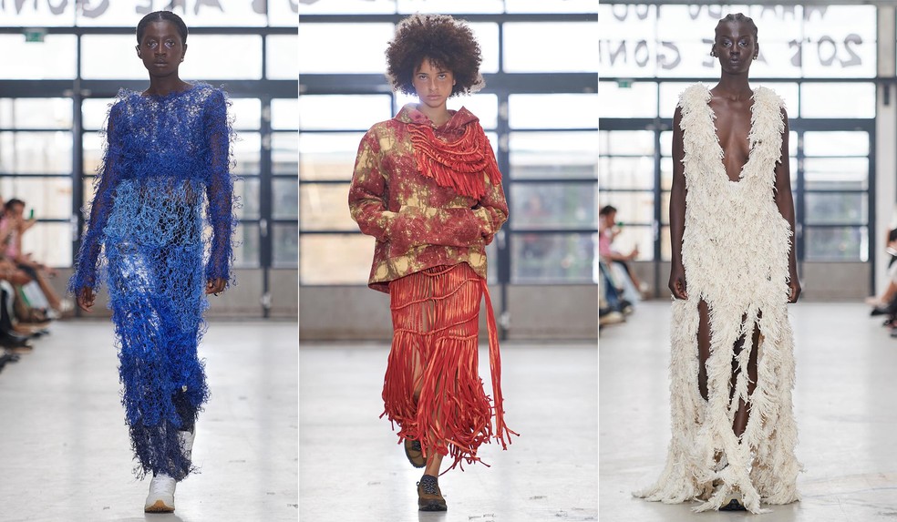 João Maraschin desfila na Copenhagen Fashion Week — Foto: James Cochrane/Reprodução/Instagram