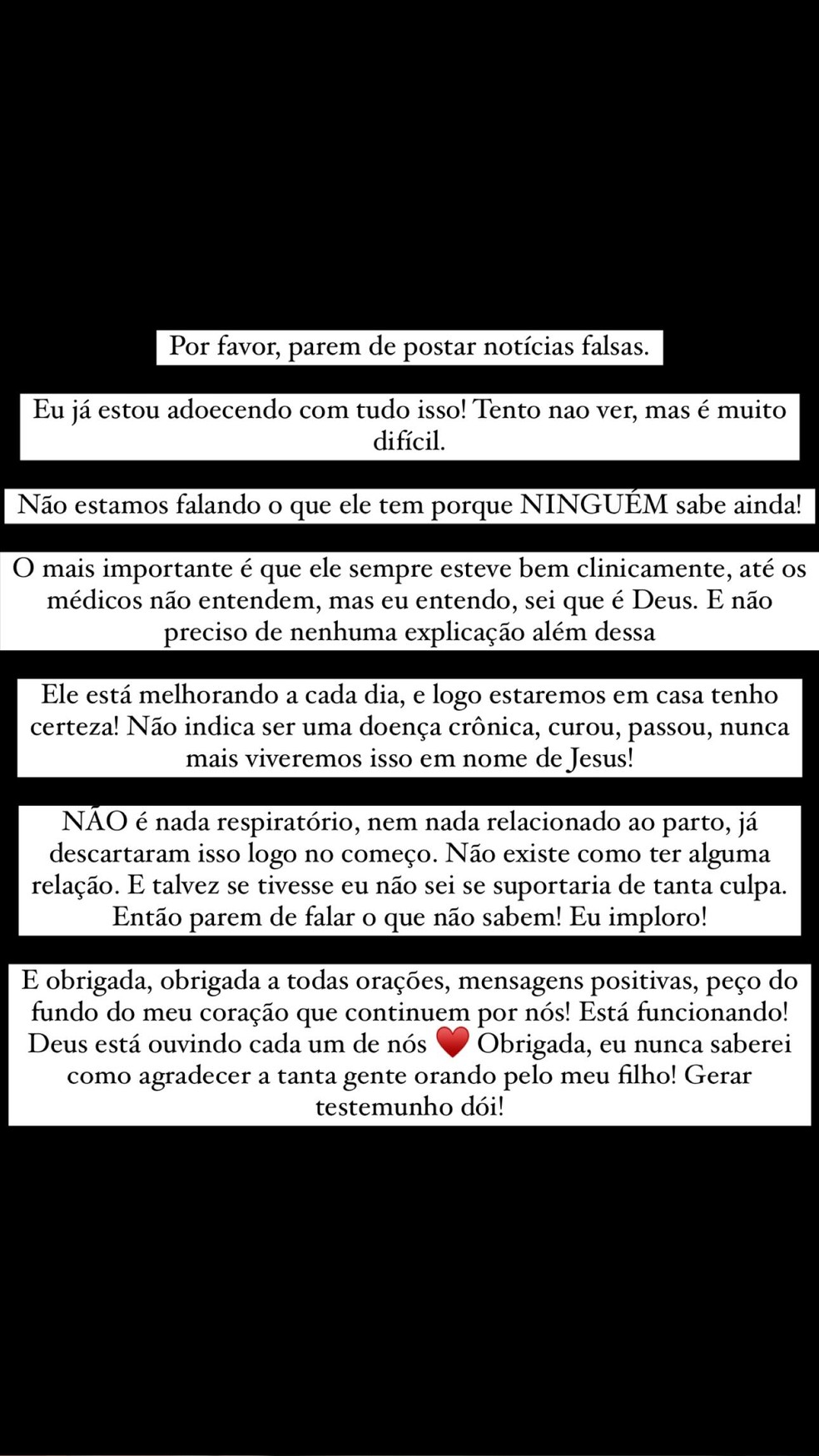 Viih Tube se pronuncia — Foto: Instagram