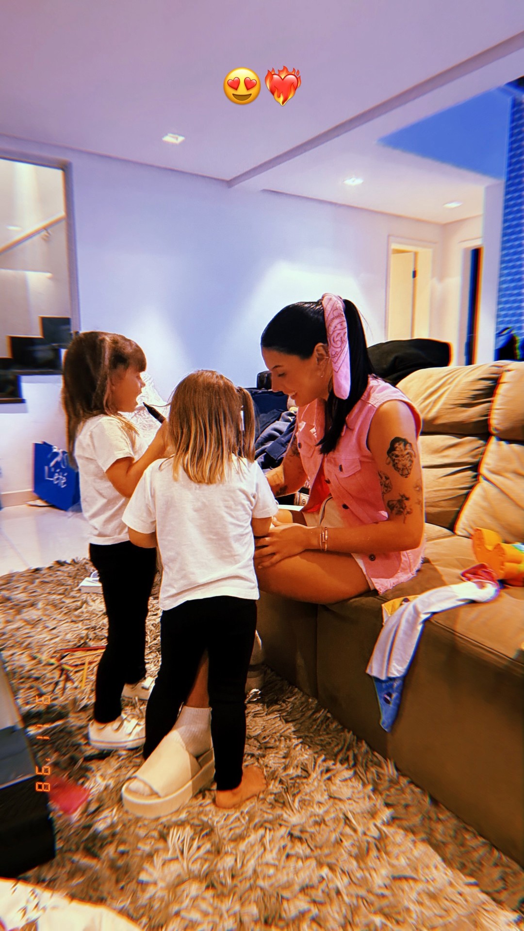 Virginia comenta relação de Ana Castela com seus filhos: 'Feliz em saber que ela está tratando bem'