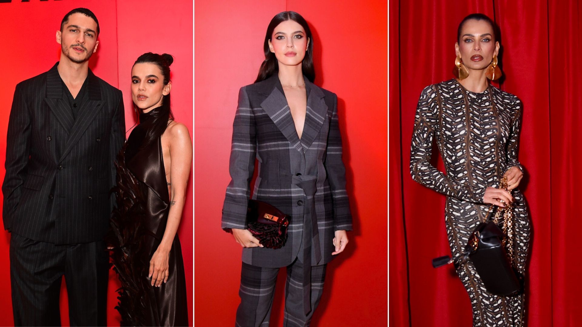 Famosos prestigiam evento de moda em São Paulo