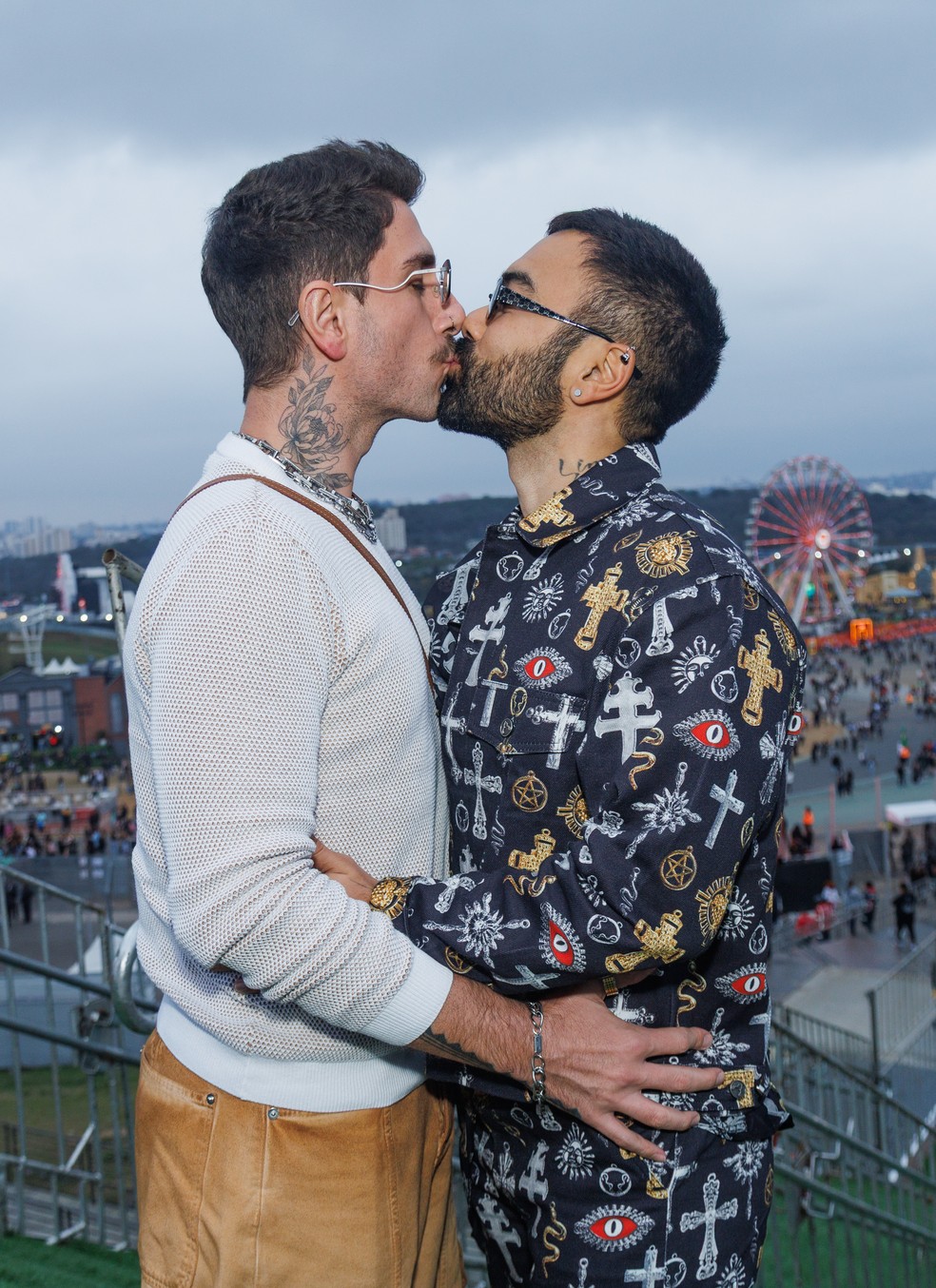Mauro Souza e Rafael Piccin — Foto: Brazil News/Clayton Felizardo