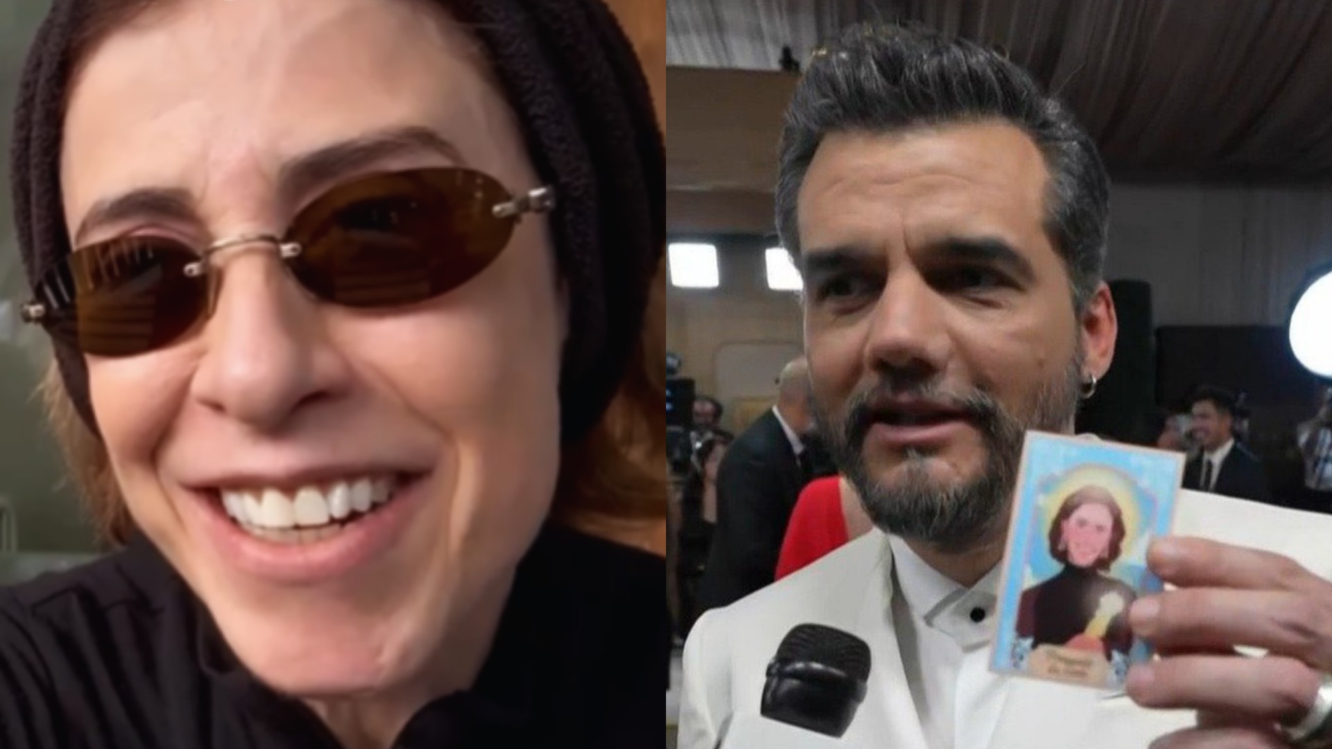 Fernanda Torres fala sobre 'santinho' e celebra vitória de Wagner Moura no Globo de Ouro: 'Eu fiquei emocionada'