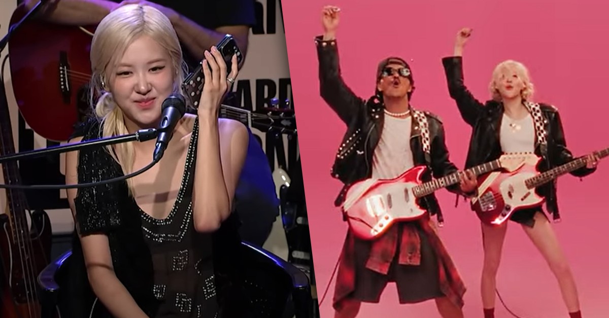 Rosé revela versão demo de 'APT.' sem Bruno Mars e impressiona web: 'Melhor que a original'