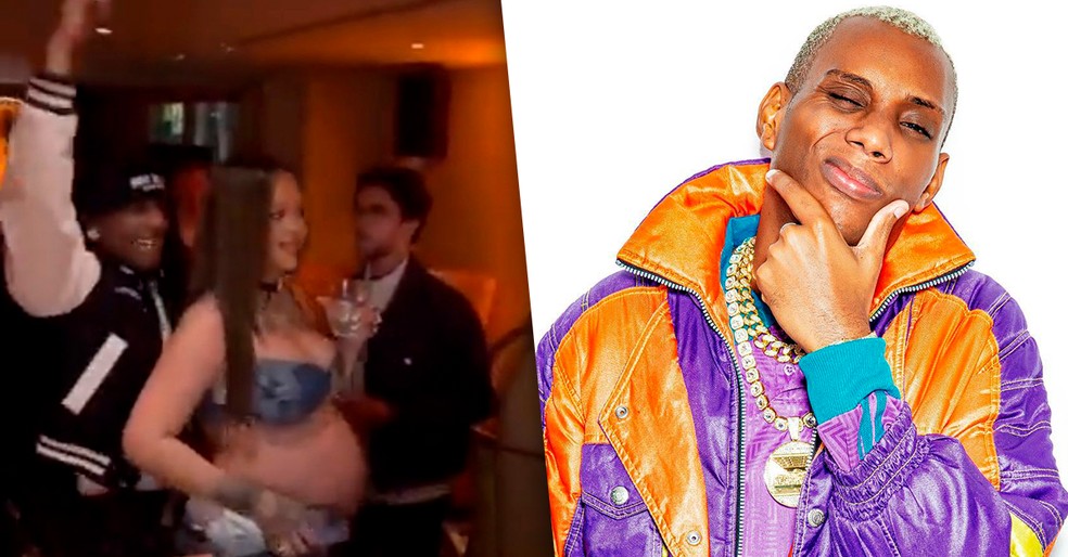 Rihanna e A$AP Rocky dançam funk e MC GW reage: 'Não me pega de surpresa' — Foto: Instagram