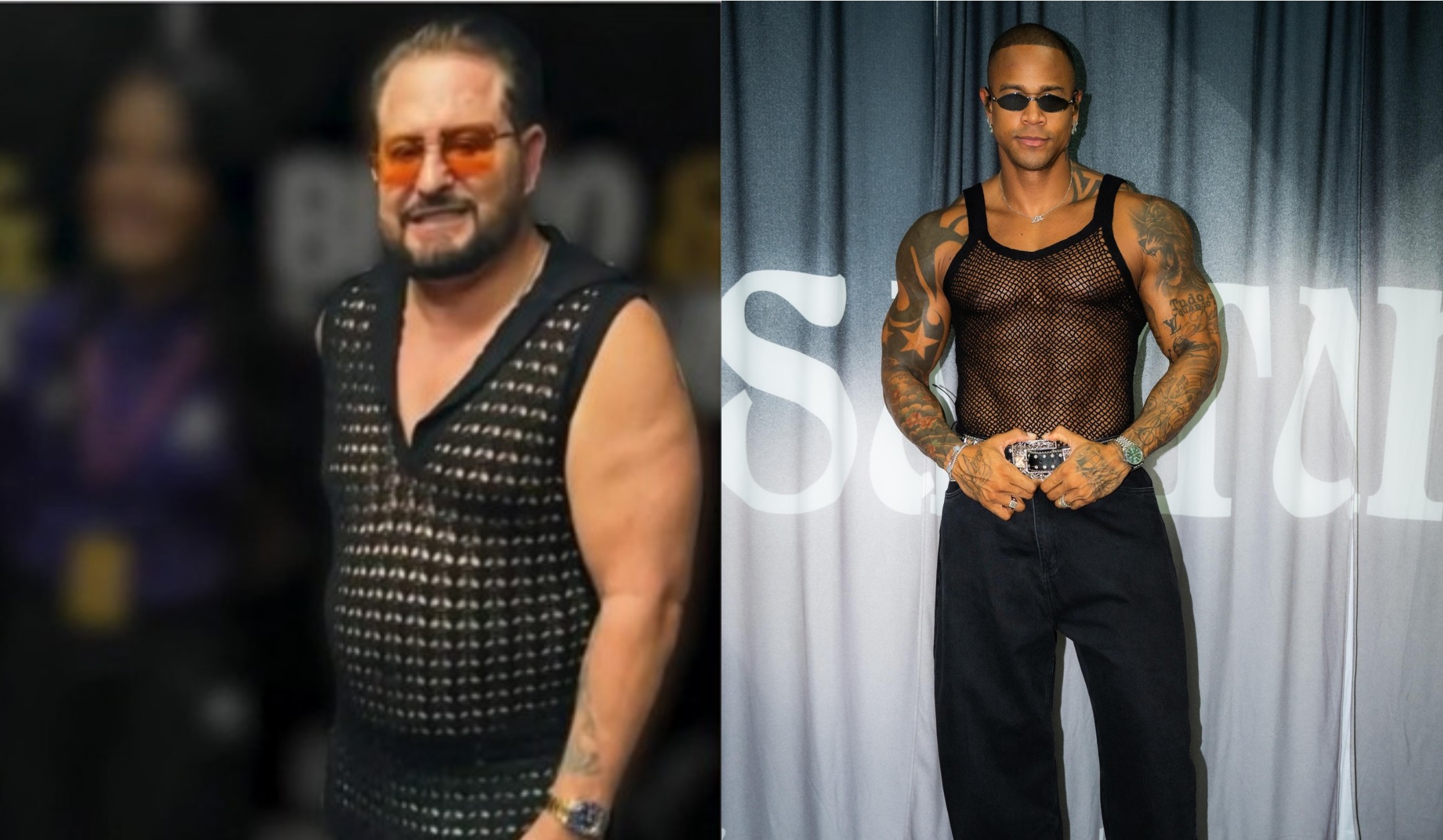 Bruno & Barreto reagem ao look ousado de Léo Santana na trend de Marrone: 'Prefiro Marrone'