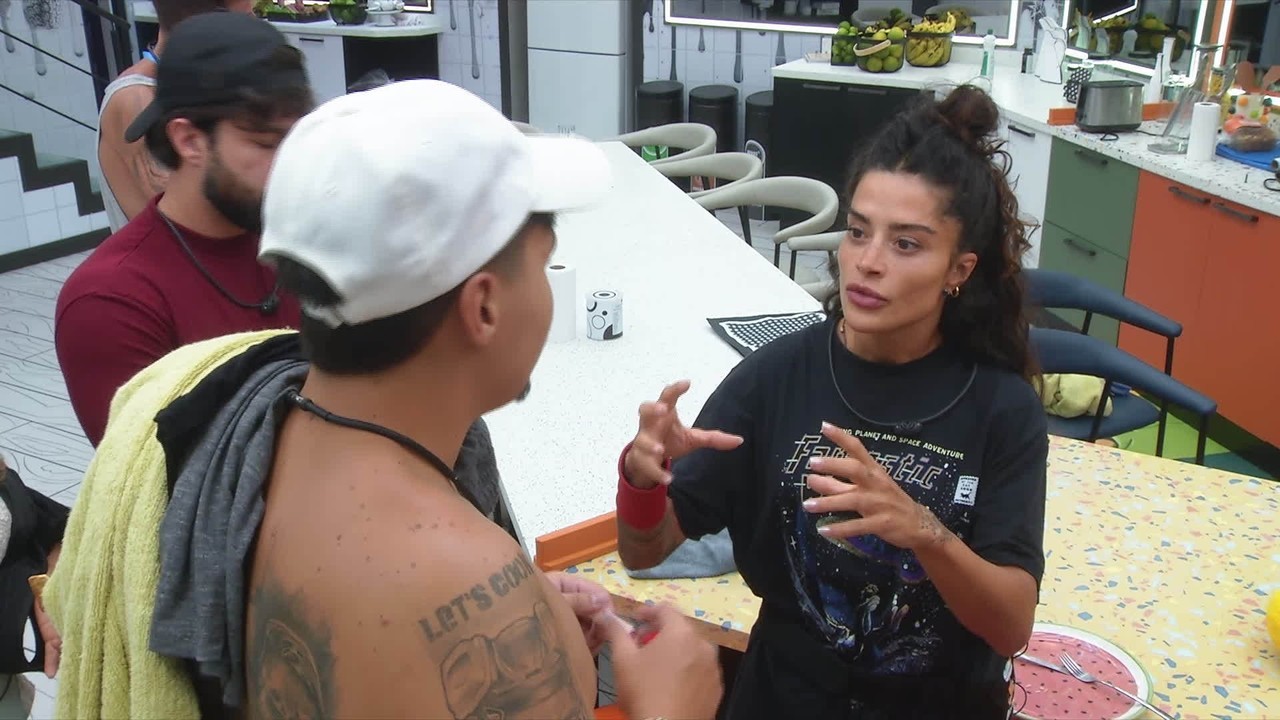 Aline Campos confronta Pedro :  Foi um teatro ? 