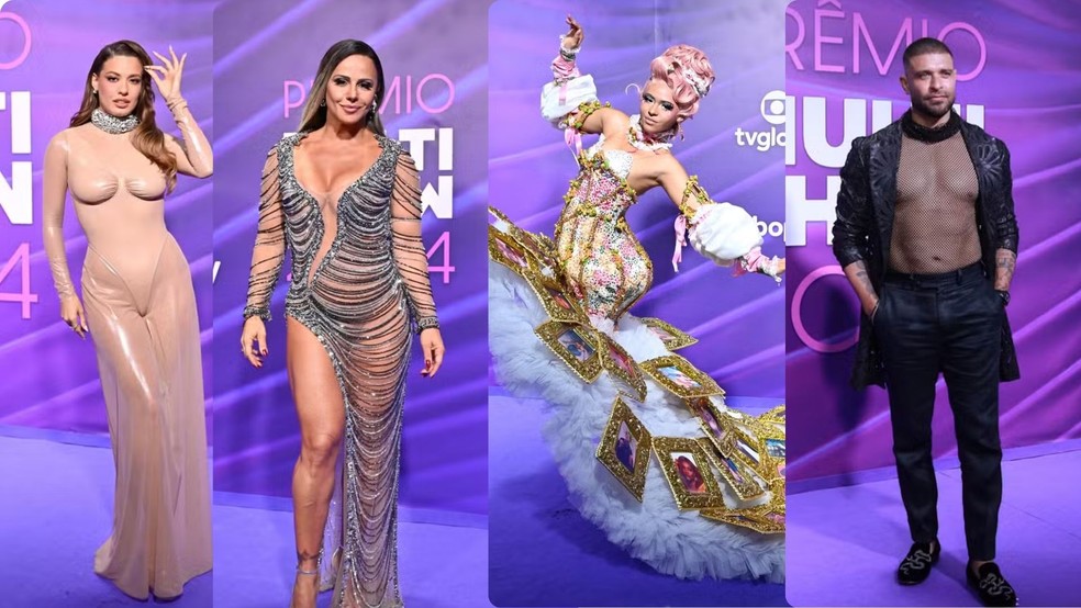 Famosos ousaram nos looks — Foto: Foto: Ellen Soares/gshow