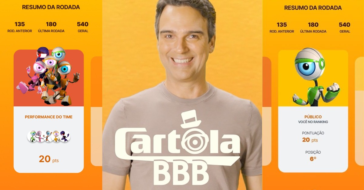 Cartola BBB: veja mais detalhes sobre o fantasy game que estreia durante o BBB 26