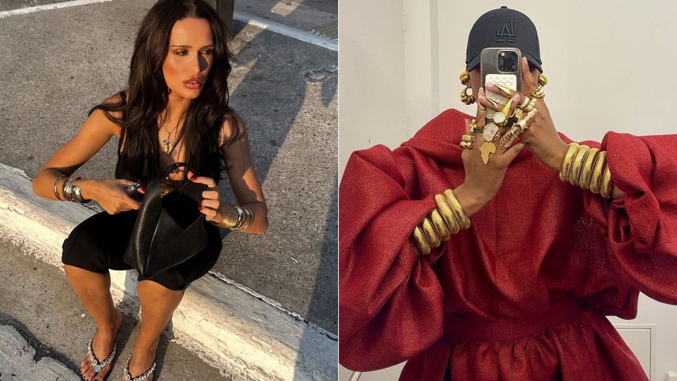 Fubanga core: conheça a estética que se tornou ferramenta de empoderamento feminino — Foto: Reprodução/Instagram/@marcelaccarrasco/@itsnthabim