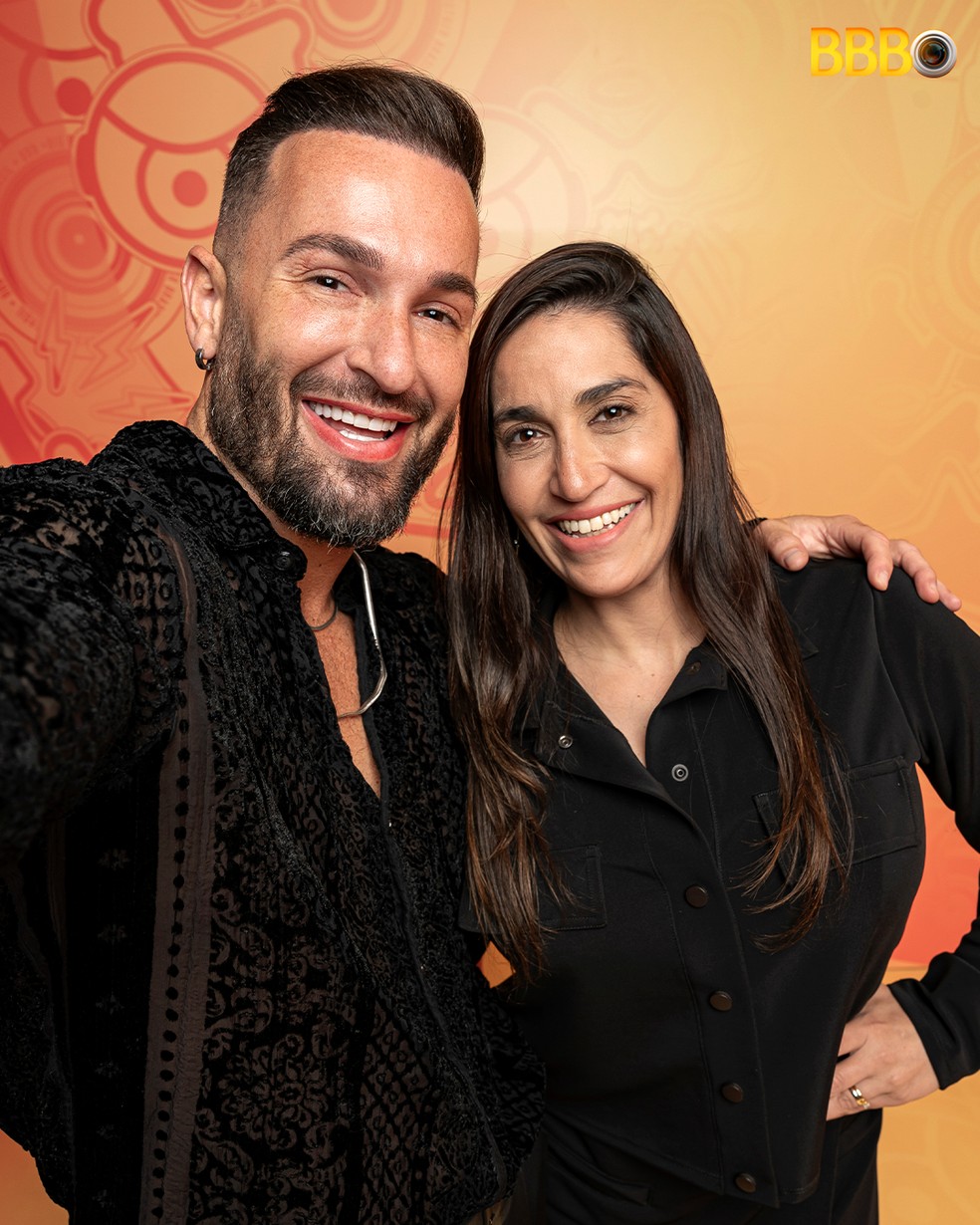 Diego Hypolito e Daniele Hypolito são irmãos — Foto: gshow