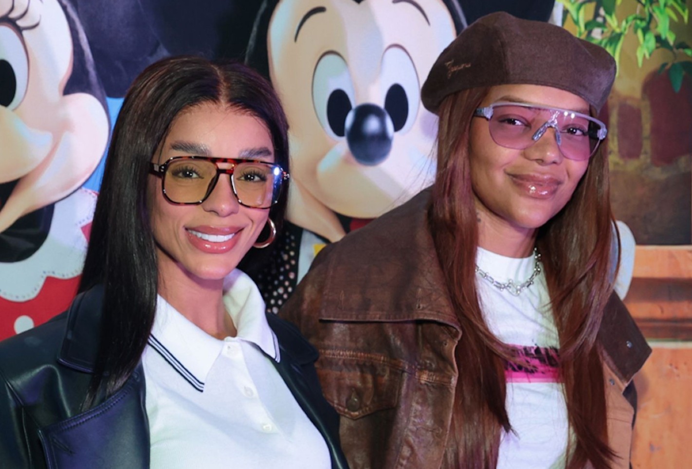 Ludmilla e Bruna Gonçalves levam Zuri para espetáculo infantil no Rio