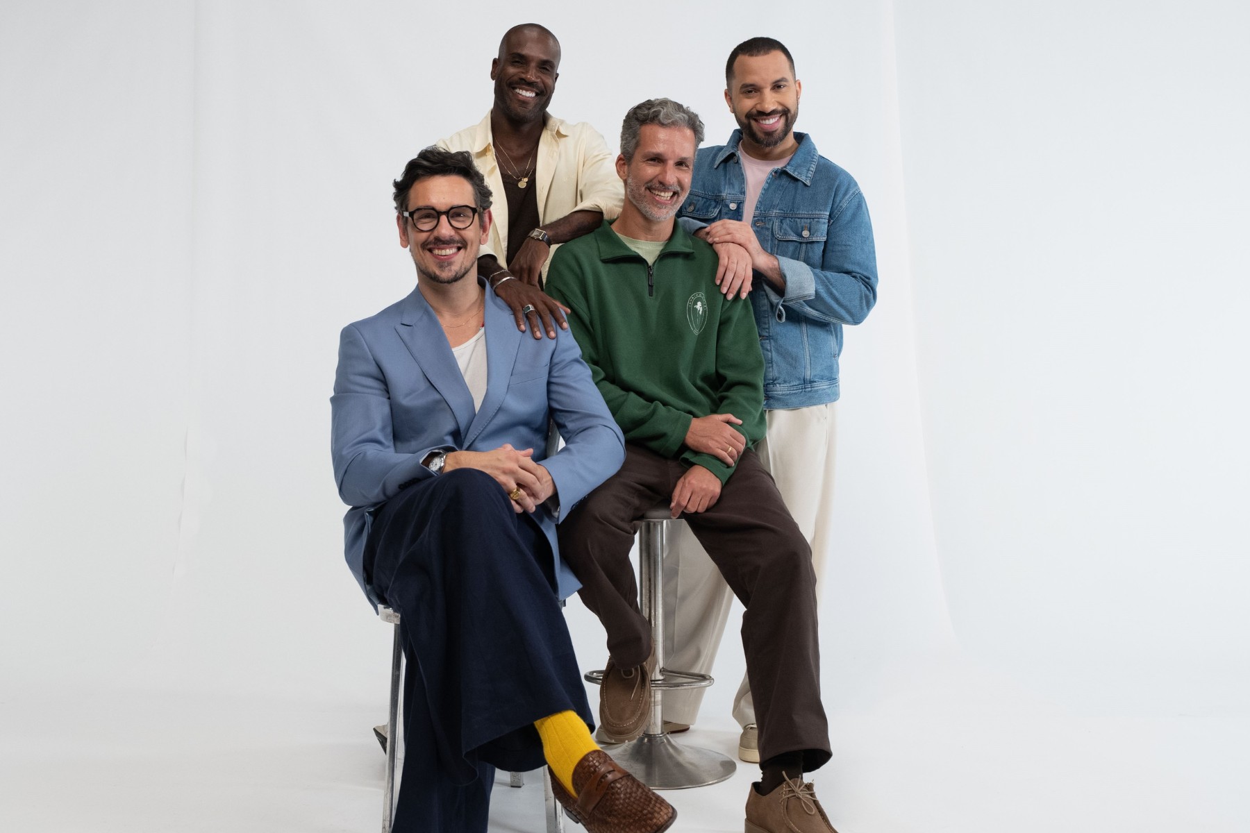 Com Gil do Vigor e Rafael Zulu, nova temporada do Papo de Segunda estreia no GNT