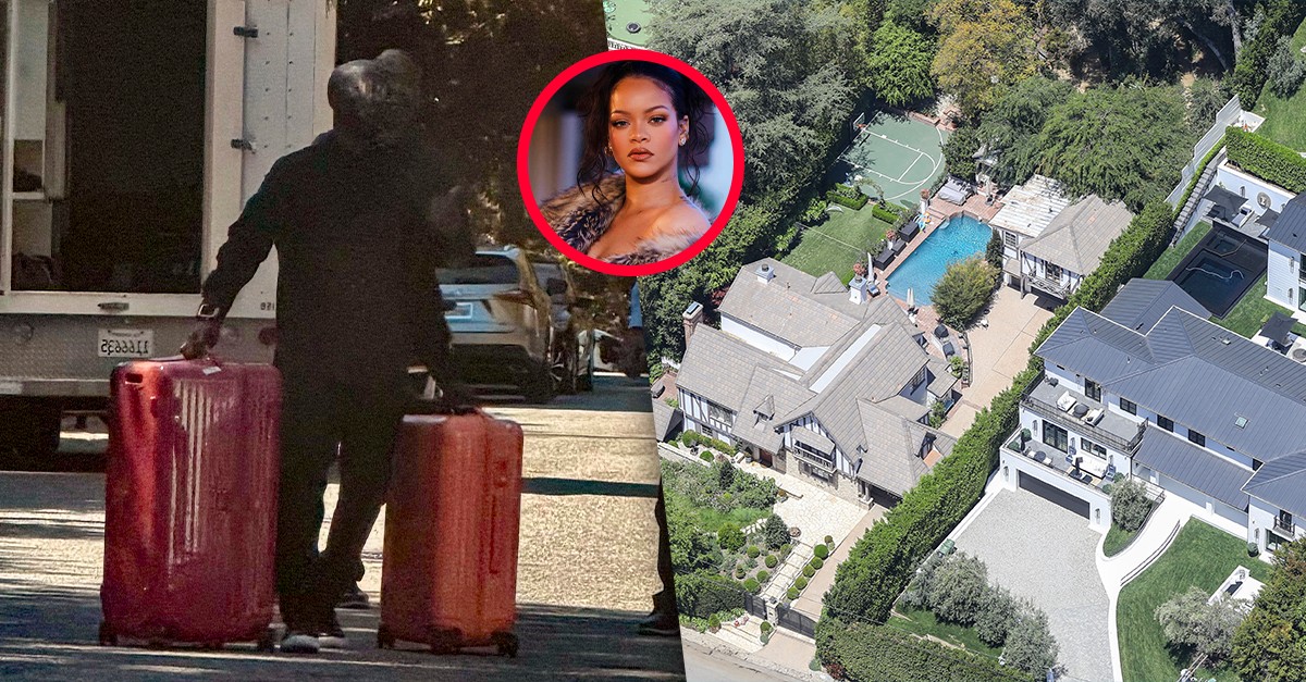 Rihanna deixa Los Angeles após tiroteio contra sua mansão