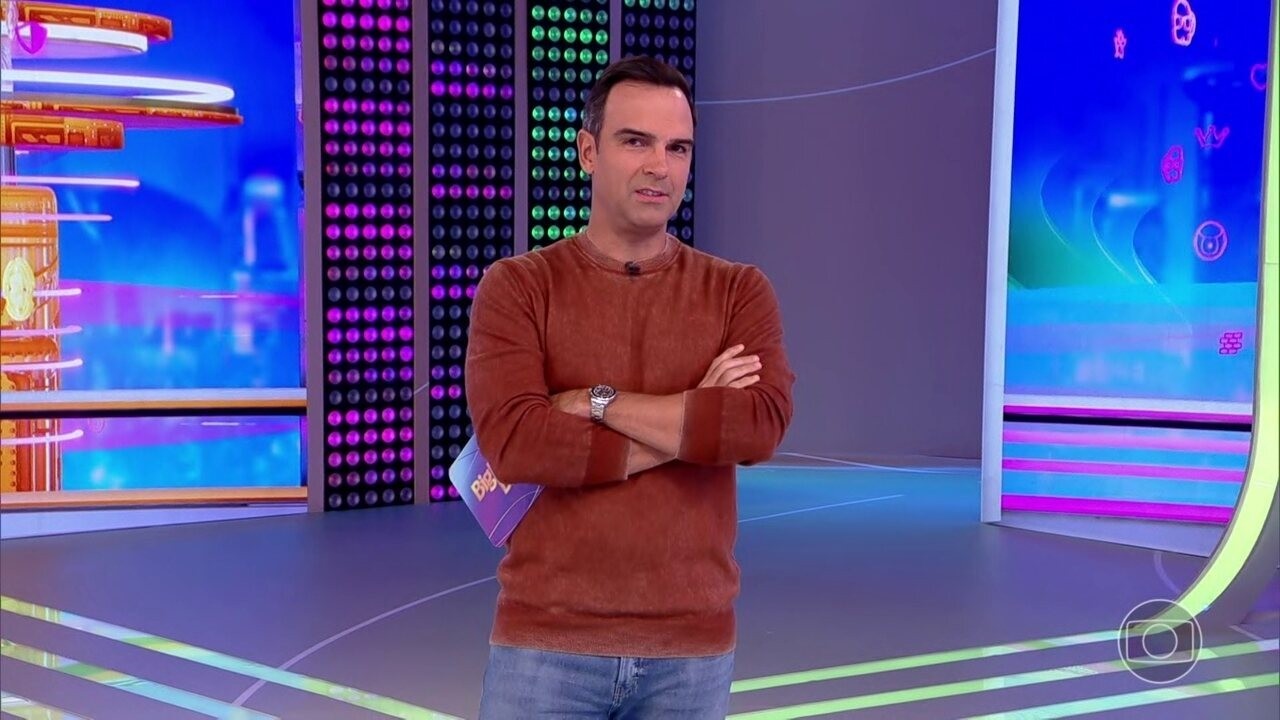 No BBB 23, Tadeu Schmidt deseja boa sorte para Bruno Gaga: 'Fique bem ...