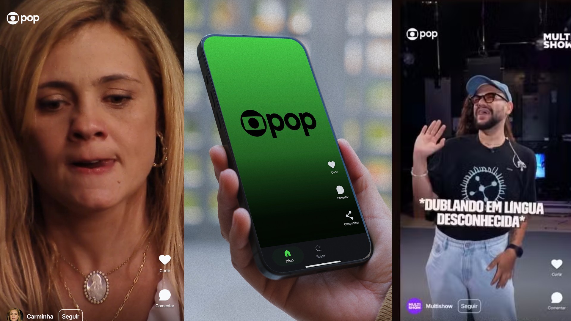 O que é GloboPop? Novo app de vídeos curtos verticais reúne tudo do universo Globo