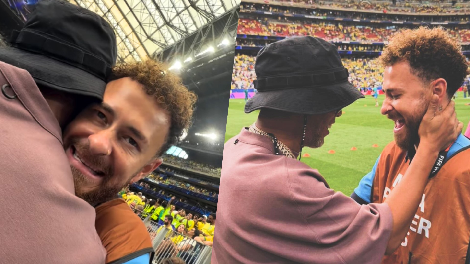 Fred Bruno se empolga em encontro com Ronaldinho Gaúcho: 'Nunca vou me acostumar'