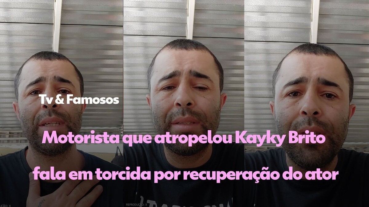 Kayky Brito fala pela 1° vez após grave acidente: 'obrigado ao