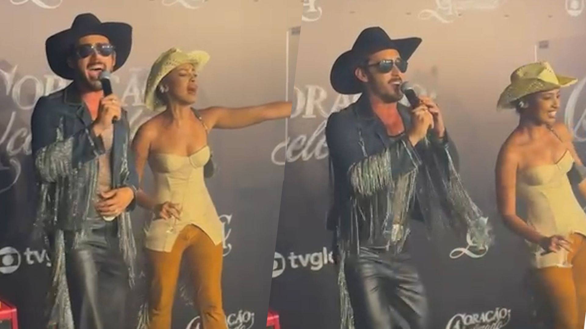 Filipe Bragança e Gabz cantam juntos em festa de lançamento de Coração Acelerado; veja vídeo