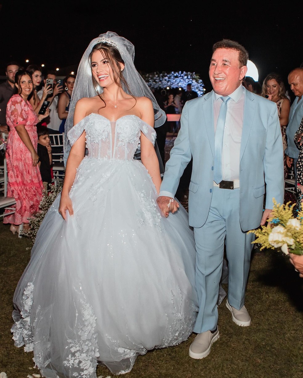 Amado Batista e Calita Franciele — Foto: Reprodução/Instagram