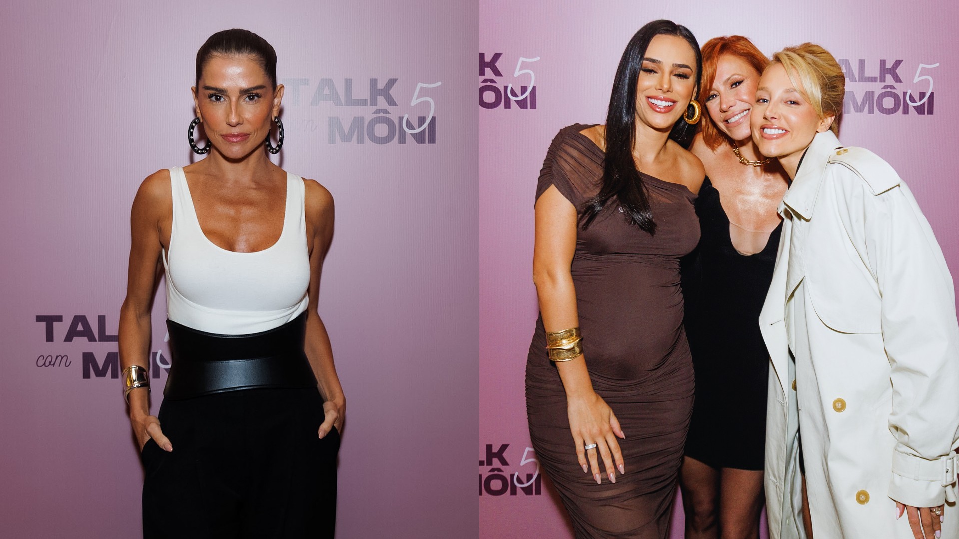 Deborah Secco e mais famosas prestigiam evento de moda em São Paulo