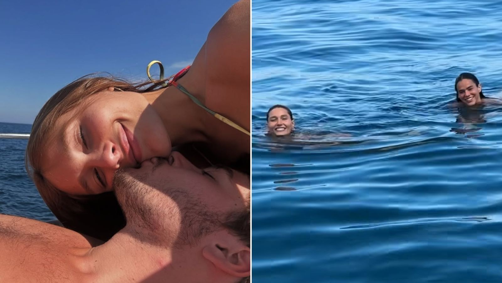 Sasha abre álbum de viagem para a Itália ao lado de Bruna Marquezine e do marido, João Lucas