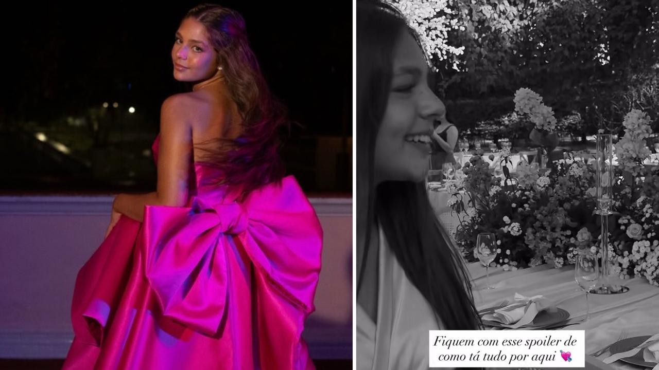 Spoiler! Veja decoração da festa de 15 anos da neta de Leonardo
