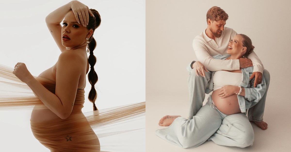 Paulinha Leite revela susto em reta final da gravidez e preparativos para chegada dos gêmeos