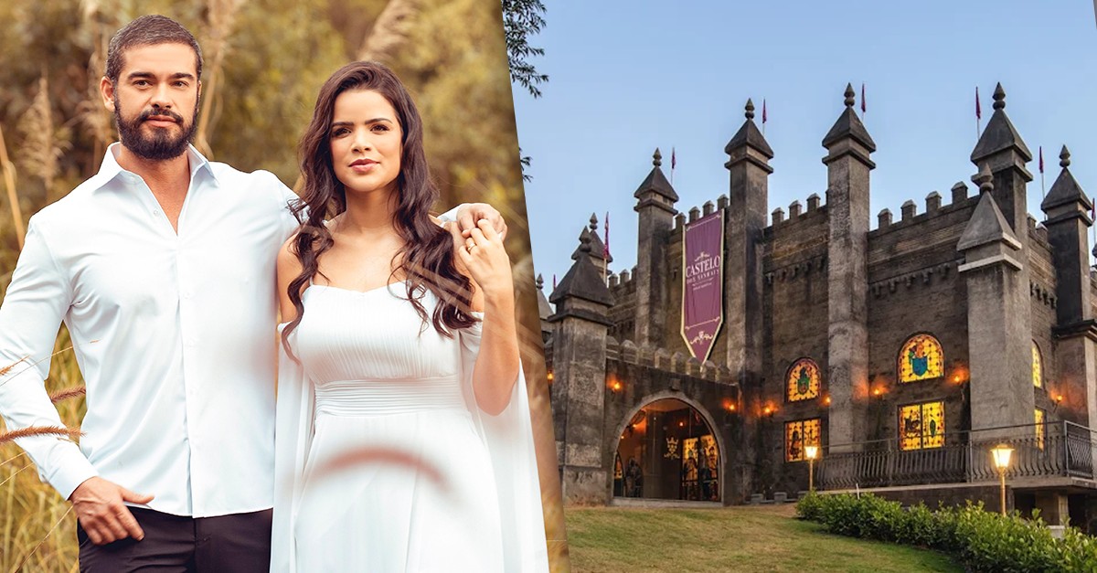Casamento de Sidney Sampaio em castelo está avaliado em R$ 500 mil; veja detalhes da cerimônia de luxo!