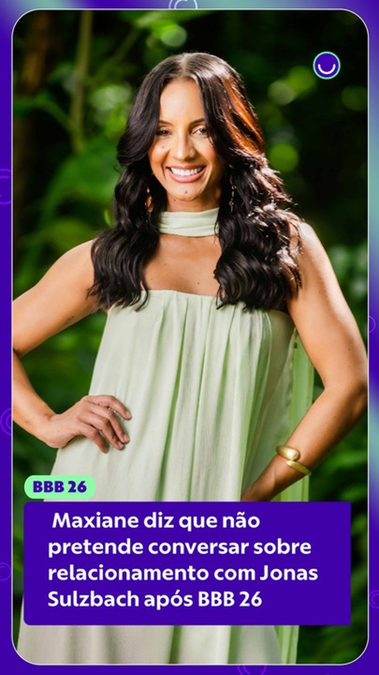 Maxiane revela se pretende conversar sobre relacionamento sério com Jonas após BBB 26
