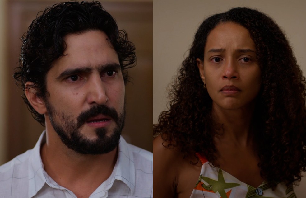 Ivan revela a Raquel que foi Fátima quem roubou os dólares, em Vale Tudo  — Foto: Reprodução/TV Globo