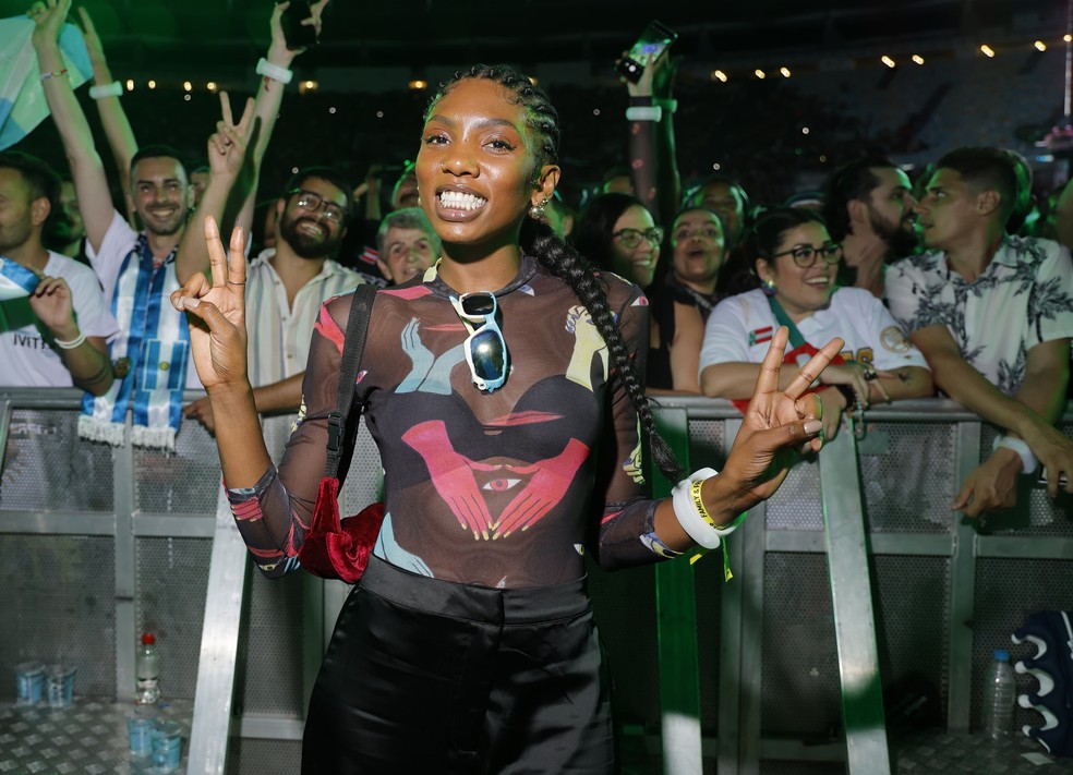 Kesia em Ivete 3.0 — Foto: Marcos Serra Lima/gshow