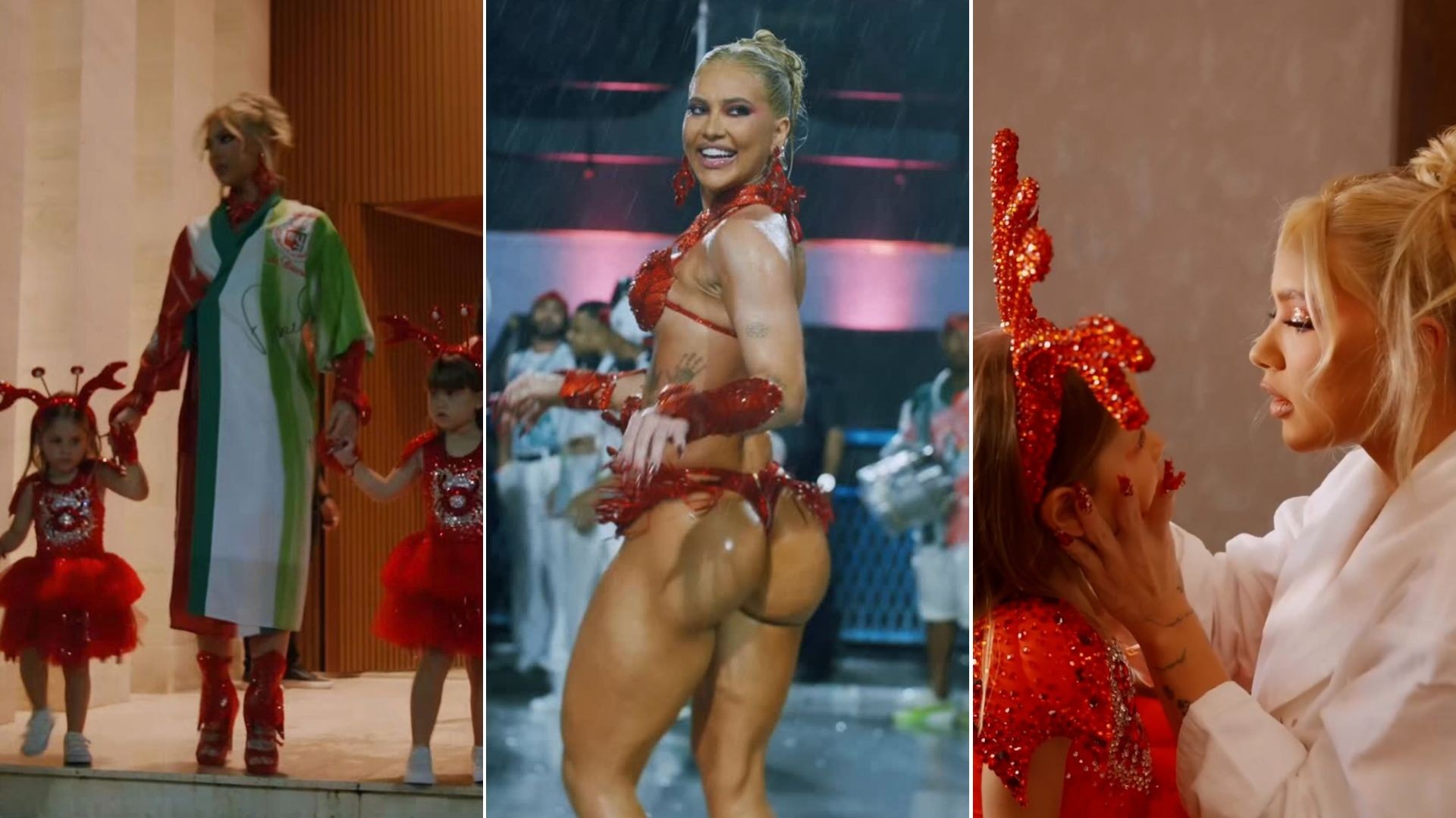 Virginia compartilha bastidores de ensaio de Carnaval: 'tudo sendo perfeito'