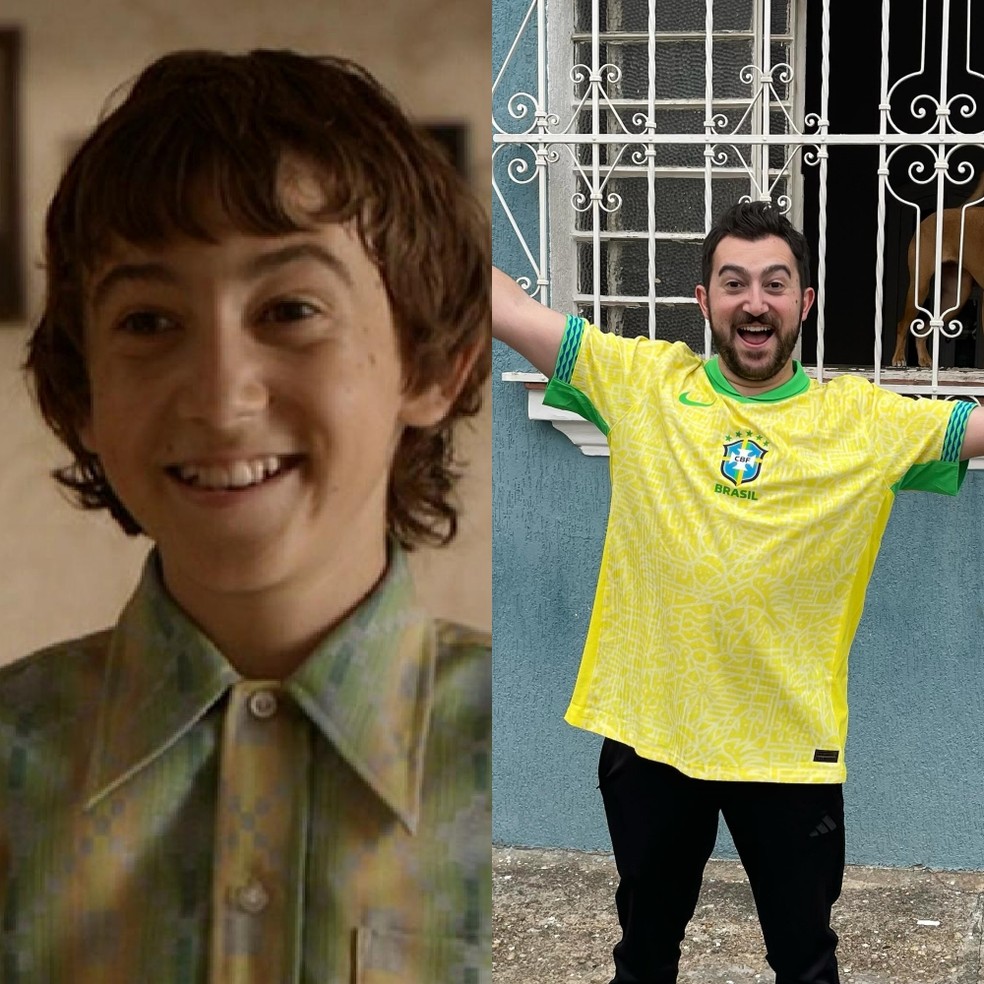 Antes e depois: Vincent Martella interpretou o Greg em 'Todo Mundo Odeia o Chris' — Foto: Reprodução/IMDb/Instagram