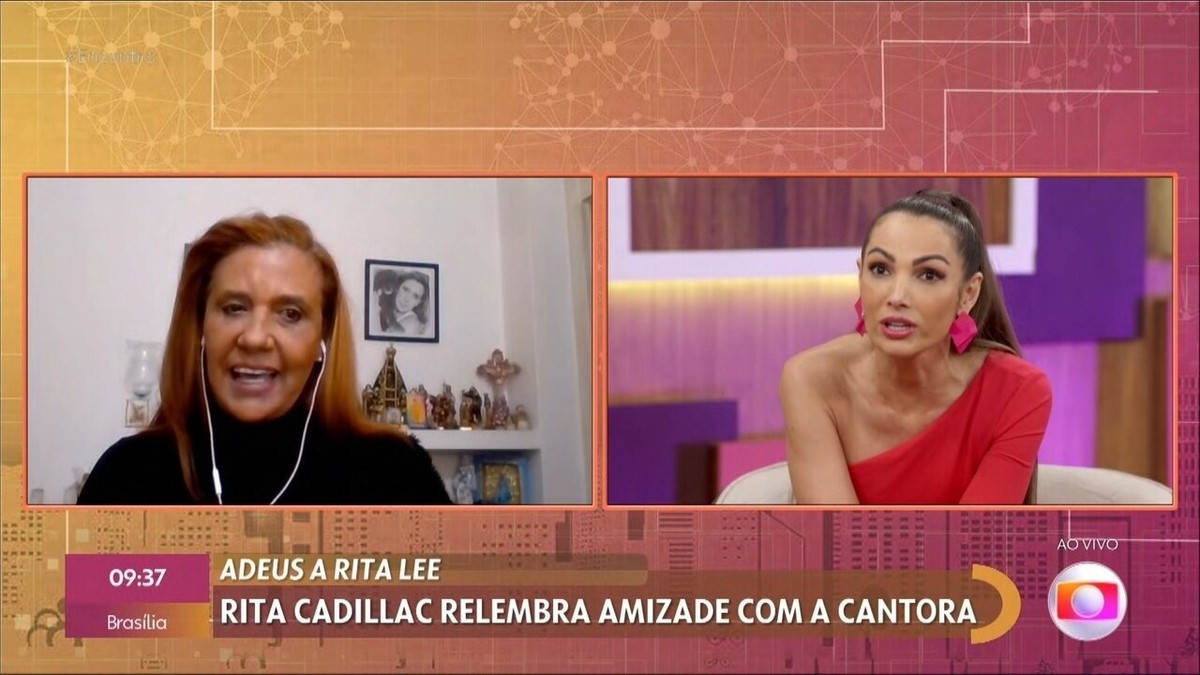 Rita Cadillac relembra amizade com Rita Lee